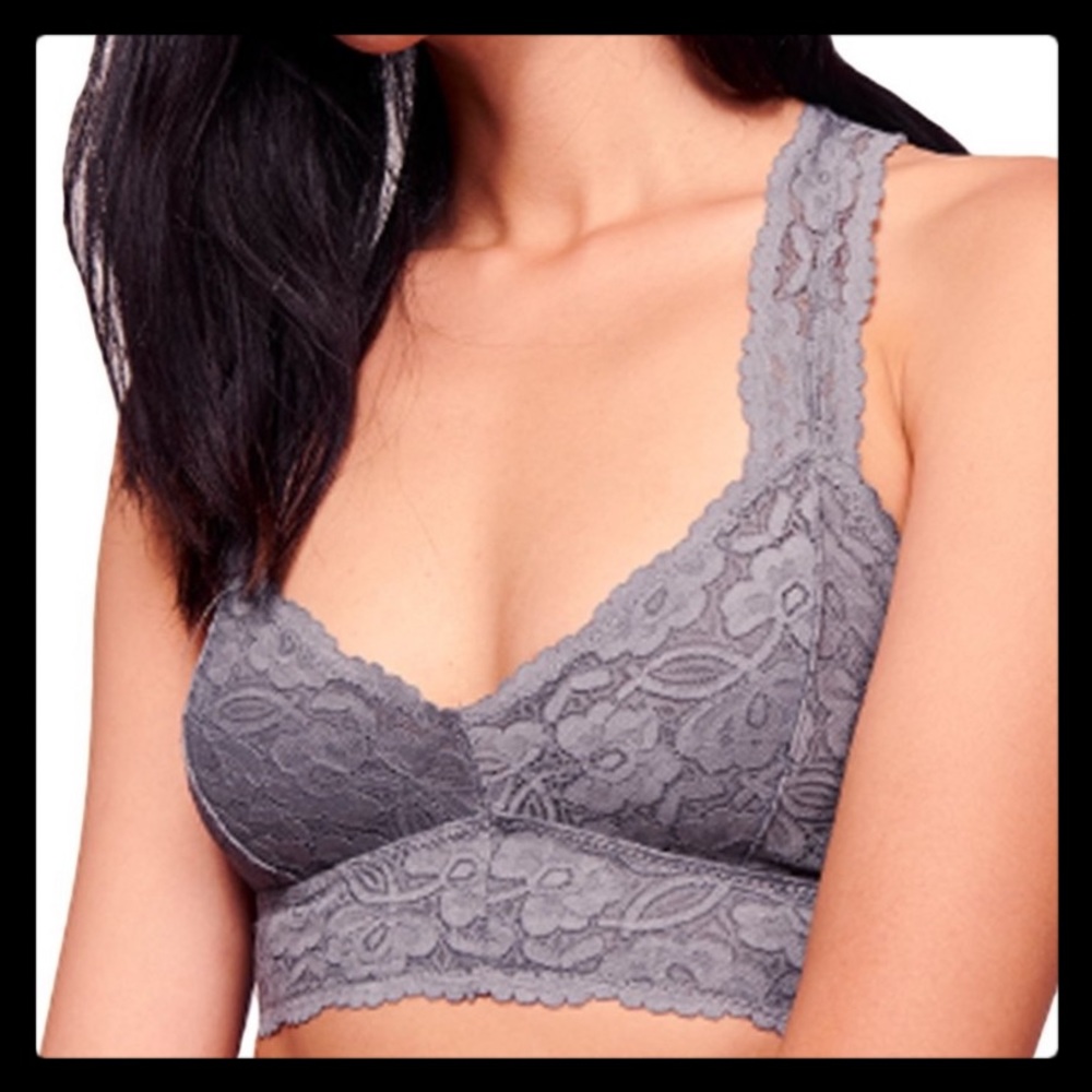 ❤️❤️Free People Galloon Lace Racerback Bralette Med